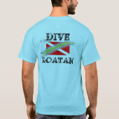 飛び込みRoatan Tシャツ (裏面)