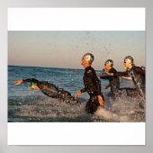 飛び込む海 ポスター (正面)