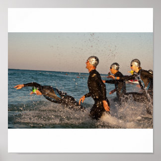 飛び込む海 ポスター