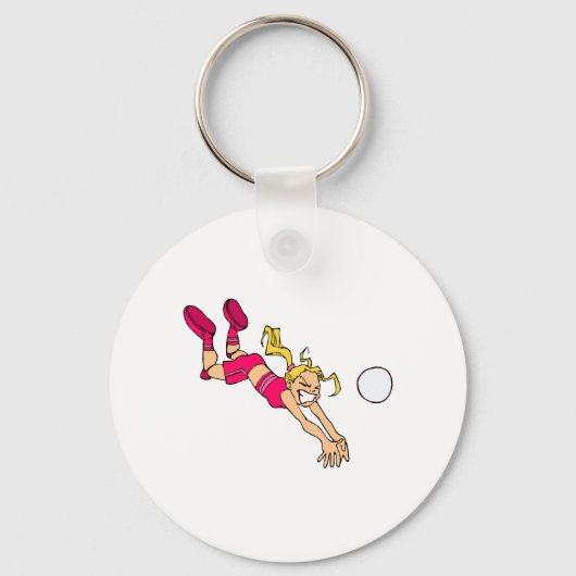 飛び込む キーホルダー (正面)