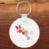 飛び込む キーホルダー (正面)