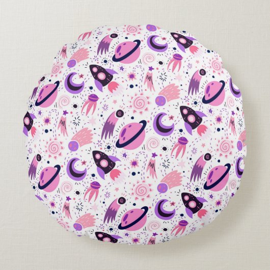 飛び込め宇宙! ラウンドクッション (正面)