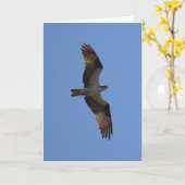"飛ぶことができます!" 挨拶状、中詩 カード (黄色い花)