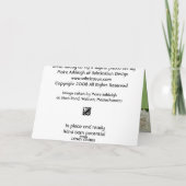 飛ぶこと準備ができた種 カード (裏面)