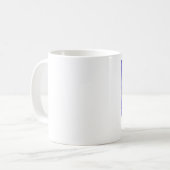 飛ぶために放して下さい コーヒーマグカップ (正面左)