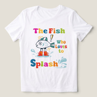 飛ぶのが好きな魚 トライブレンドＴシャツ