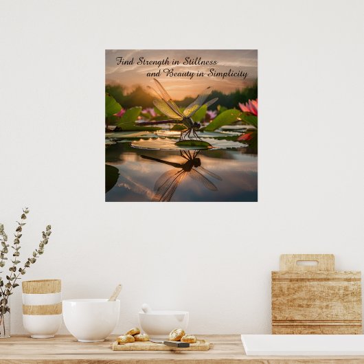 飛ぶトンボ ポスター (キッチン)