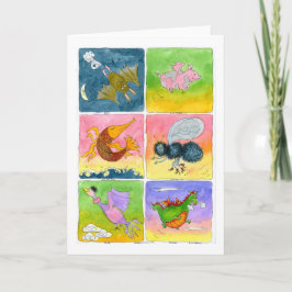 飛ぶ事:  概要の挨拶 カード