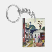 飛ぶ学ぶこと キーホルダー (正面左)