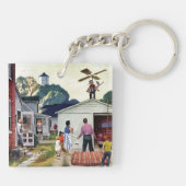 飛ぶ学ぶこと キーホルダー (裏面)