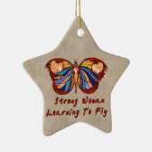 飛ぶ学ぶこと セラミックオーナメント (右)