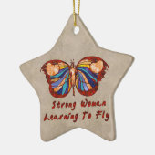 飛ぶ学ぶこと セラミックオーナメント (左)