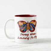 飛ぶ学ぶこと ツートーンマグカップ (左)