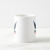 飛ぶ燕の鳥 コーヒーマグカップ (中央)