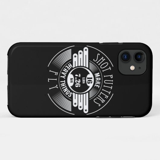 飛ぶ重いもの Case-Mate iPhoneケース (裏面(横))