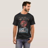 飛ぶ錦鯉 Tシャツ (正面フル)