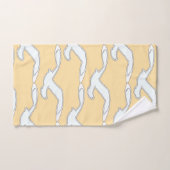 飛ぶ鳥のホームデコレーション　クリーム バスタオルセット (ハンドタオル)