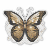 飛ぶ黄金の蝶 シール (正面)