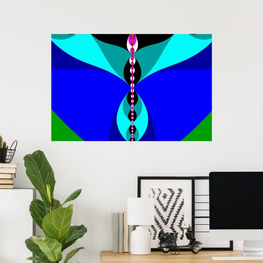 飛ぶ ポスター (ホームオフィス)