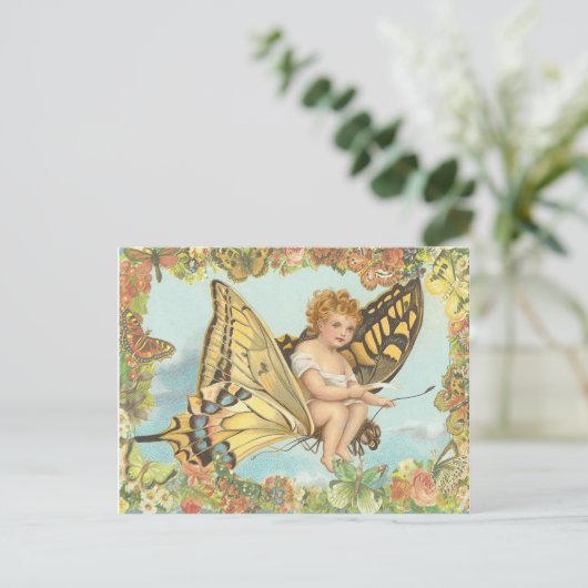 飛ぶ ポストカード (スタンド正面)