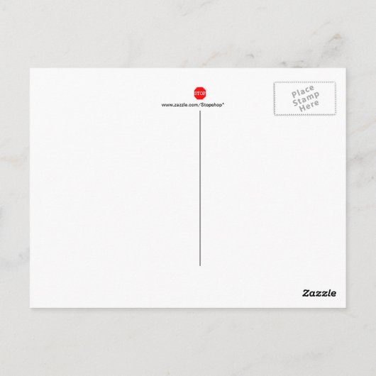 飛ぶ ポストカード (裏面)