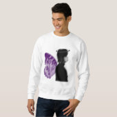 飛べない鮎シャツ スウェットシャツ (正面フル)