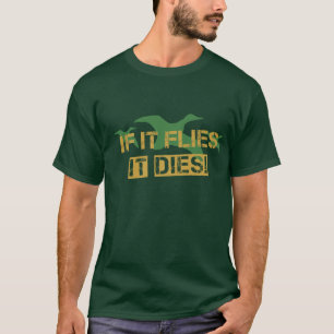飛べば死にます! Tシャツ