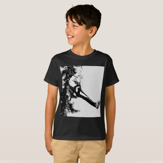 飛べよ！- Ziplining 走 Tシャツ (正面フル)