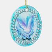 飛べるクリスチャン セラミックオーナメント (右)