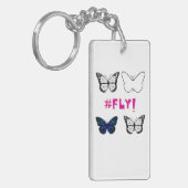 飛べ!バタフライキーチェーン キーホルダー (正面左)