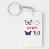 飛べ!バタフライキーチェーン キーホルダー (正面)