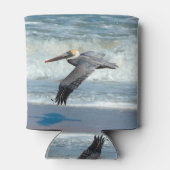 飛べ！ペリカン缶は涼しい。 缶クーラー (裏面)