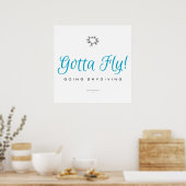 飛べ！G.スカイダイビング ポスター (キッチン)