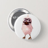 飛ぼうとす遠くにる 缶バッジ (正面&裏面)