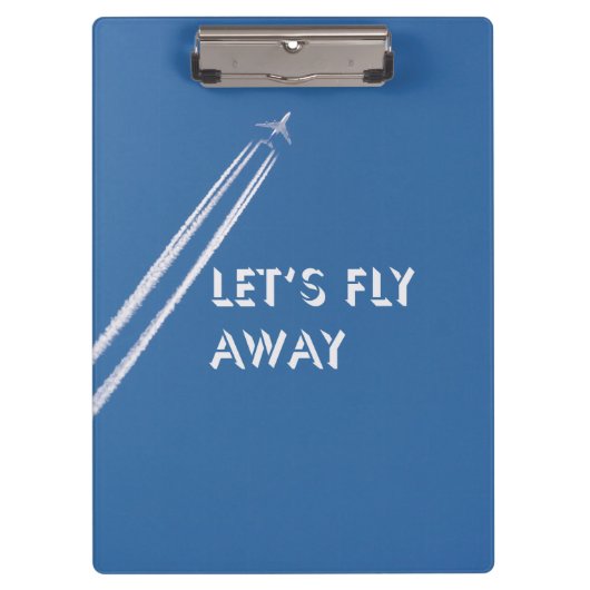 飛ぼう遠くに クリップボード (正面)