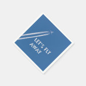 飛ぼう遠くに スタンダードカクテルナプキン (角)