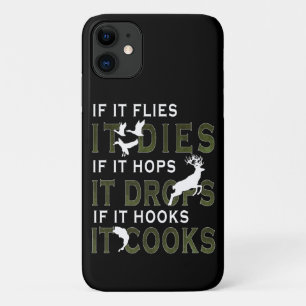 飛もしんで魚釣りおもしろい狩り iPhone 11 ケース
