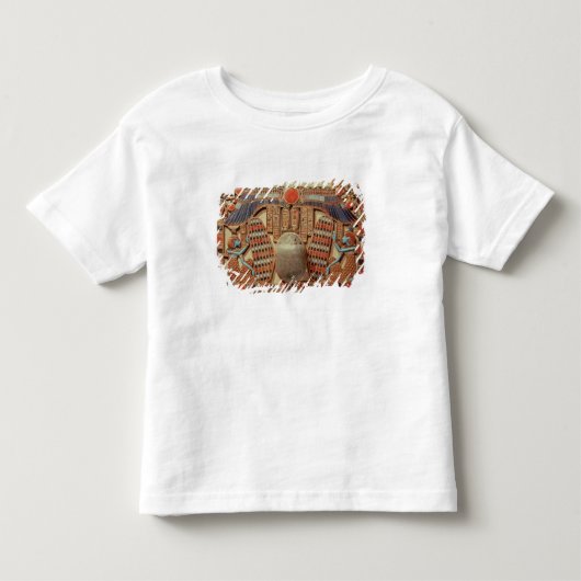 飛んだオオタマオシコガネと飾られる胸 トドラーTシャツ (正面)