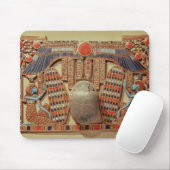 飛んだオオタマオシコガネと飾られる胸 マウスパッド (マウス)