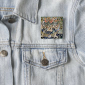 飛んだシカ(タペストリー) 缶バッジ (インサイチュ)