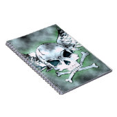 飛んだスカルのノート ノートブック (右側)