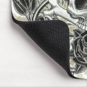 飛んだスカルのマウスパッド マウスパッド (コーナー)