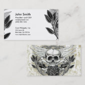 飛んだスカルの名刺 名刺 (正面/裏面)