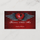 飛んだハートの名刺 名刺 (裏面)