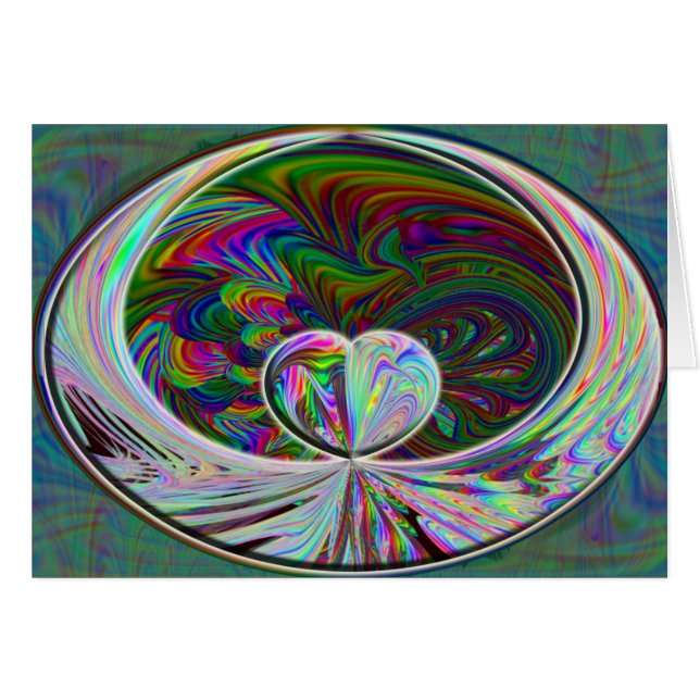 飛んだハートカード (正面横)