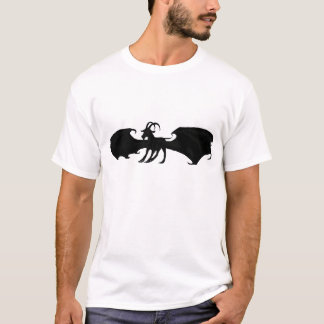 飛んだヤギのワイシャツ Tシャツ