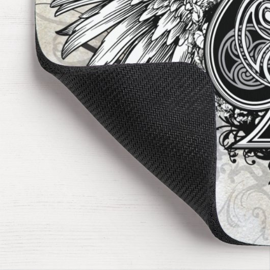 飛んだ入れ墨の都市ケルト族のゲール族の結び目のマウスパッド マウスパッド (コーナー)