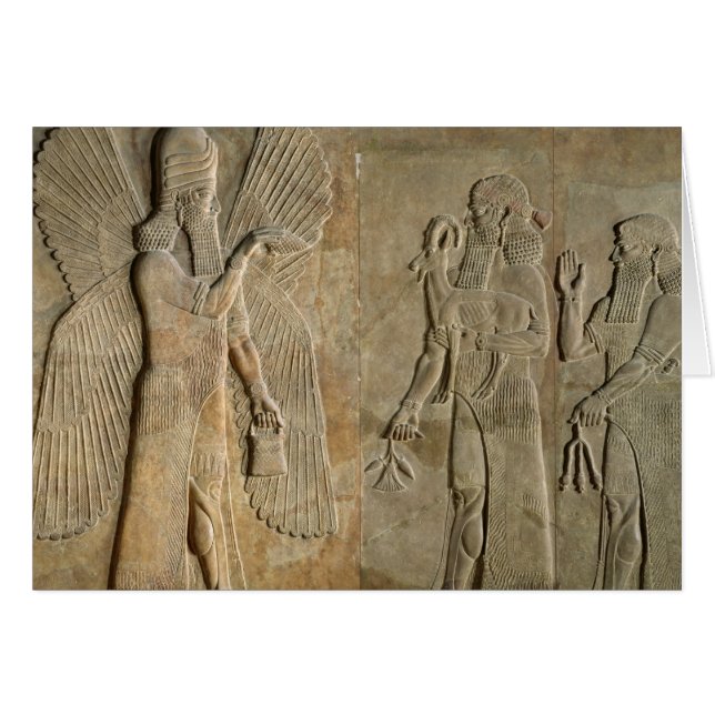 飛んだ精神を描写するフリーズ (正面横)