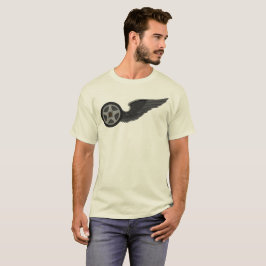 飛んだ車輪 Tシャツ