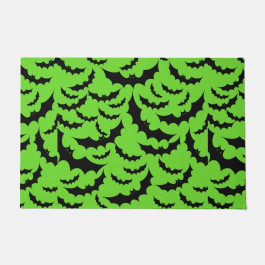 飛んでいるこうもり形式 ドアマット (正面)